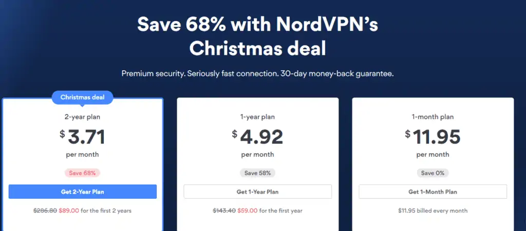 pricing plans